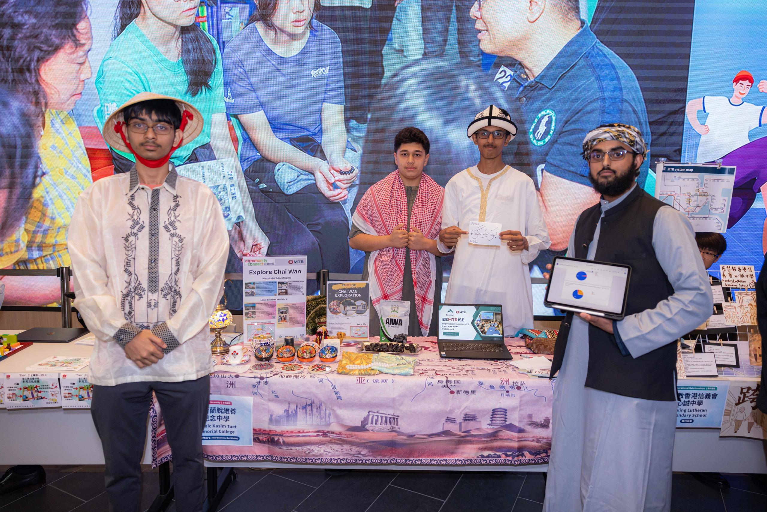 不少參賽隊伍提案構思結合港鐵的關愛共融措施及服務,進一步推動社會共融。