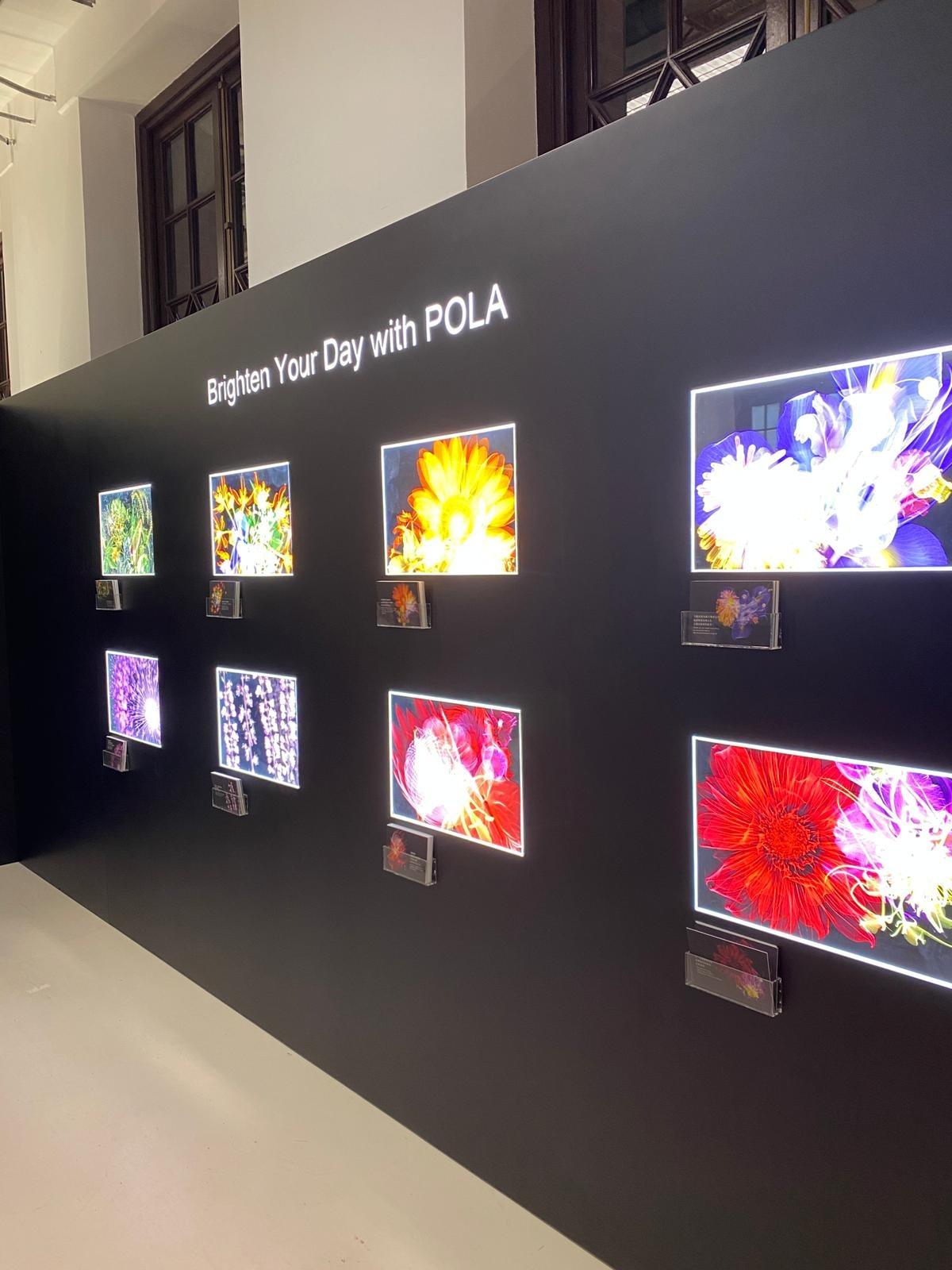 POLA Beyond Beauty Possibility藝術展 結合繁花與護膚之美