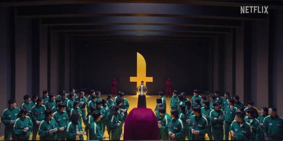 《魷魚遊戲3》內的一眾參加者。