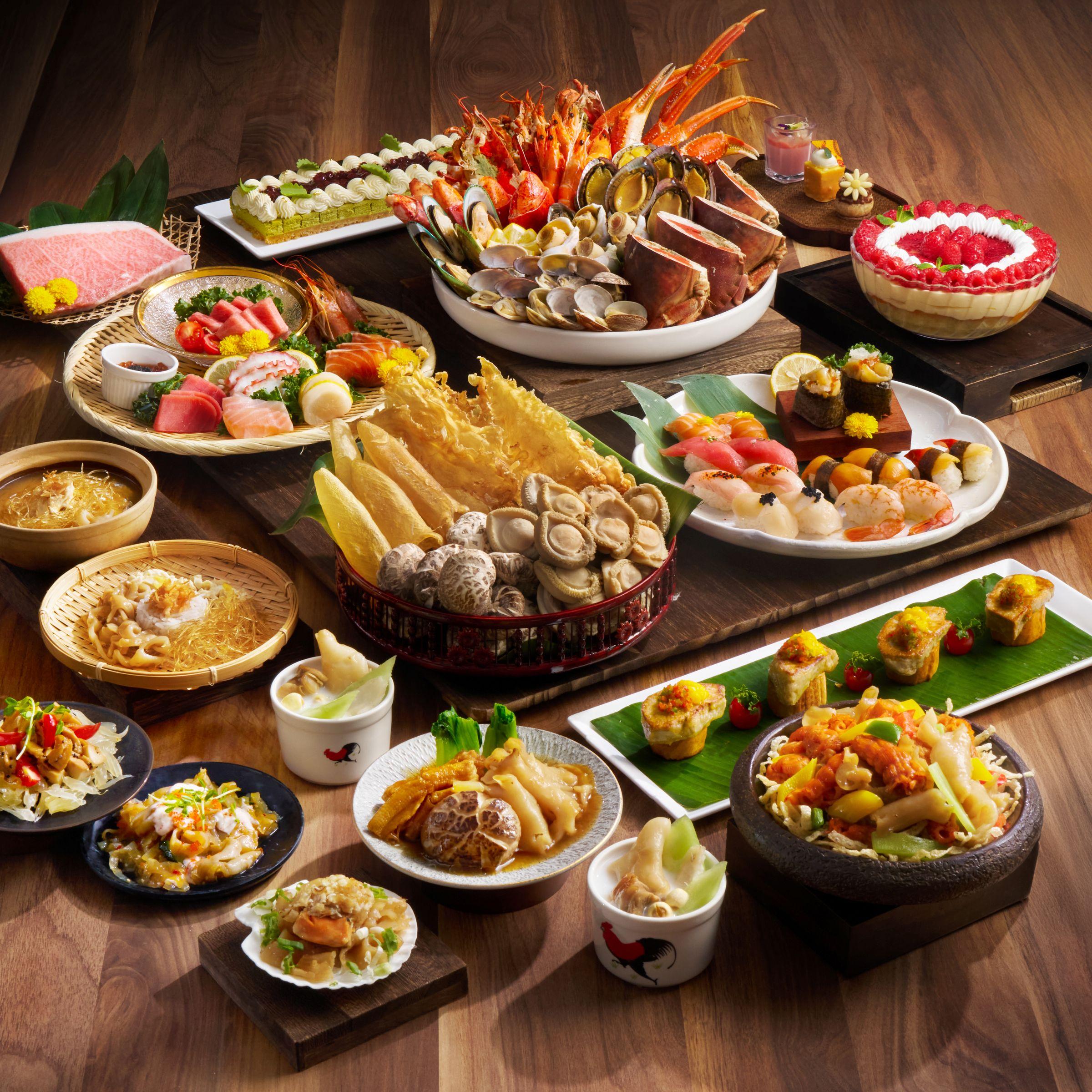 【買一送一】 Yamm 鮑魚花膠鴨肝盛饌自助晚餐 (星期一至四) 兩位用 $945.6,平均每位 $472.8 (原價 $1,733.6)