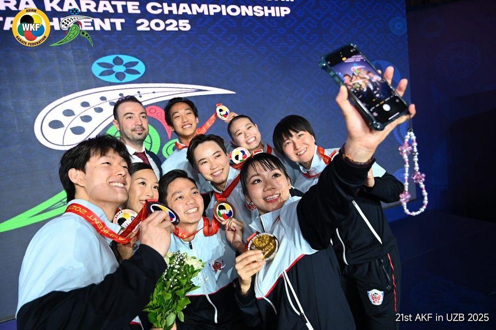 空手道亞錦賽|劉慕裳女子個人形三連霸 香港隊1金3銅謝幕。( 亞洲空手道聯會圖片)