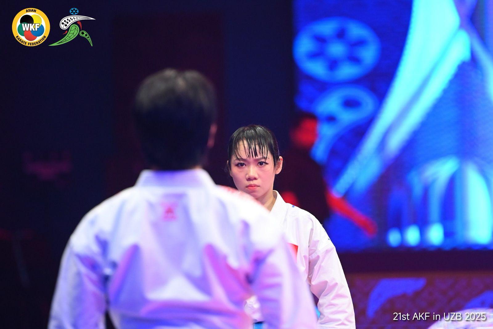 空手道亞錦賽|劉慕裳女子個人形三連霸 香港隊1金3銅謝幕。( 亞洲空手道聯會圖片)