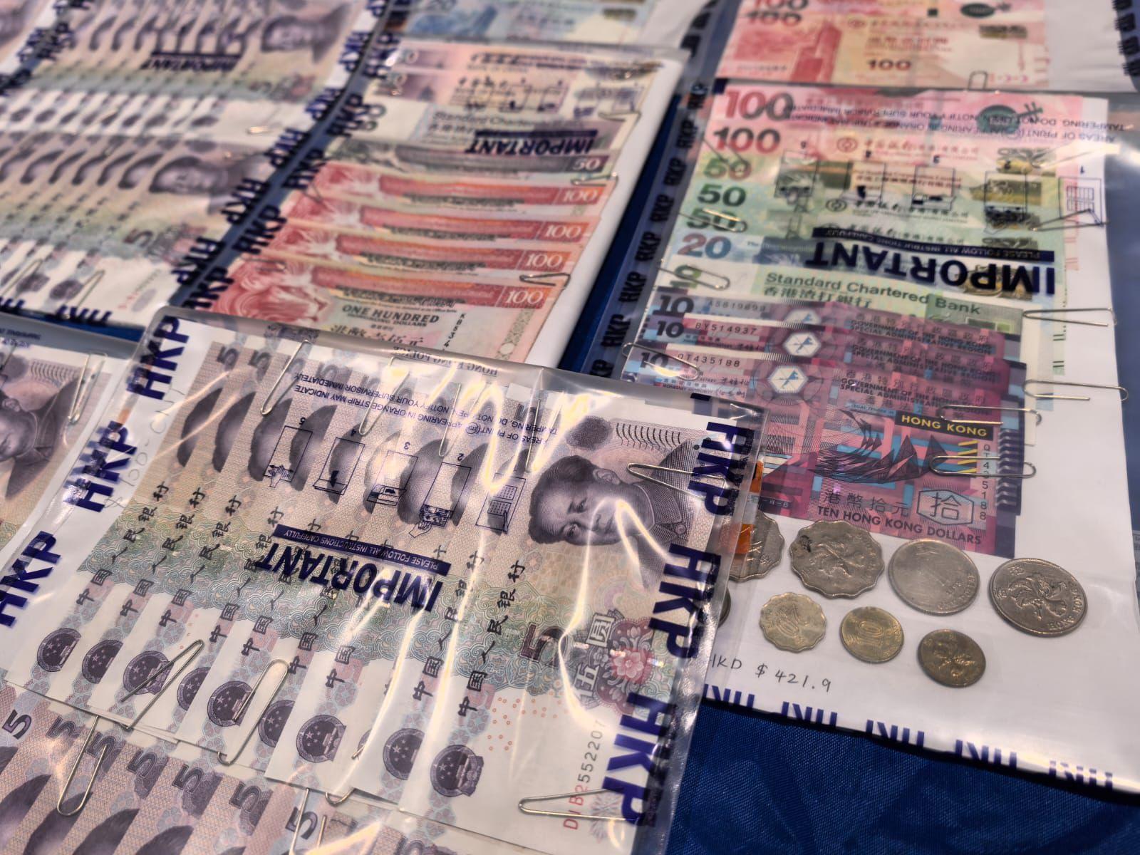 被捕男子騙取136萬元。