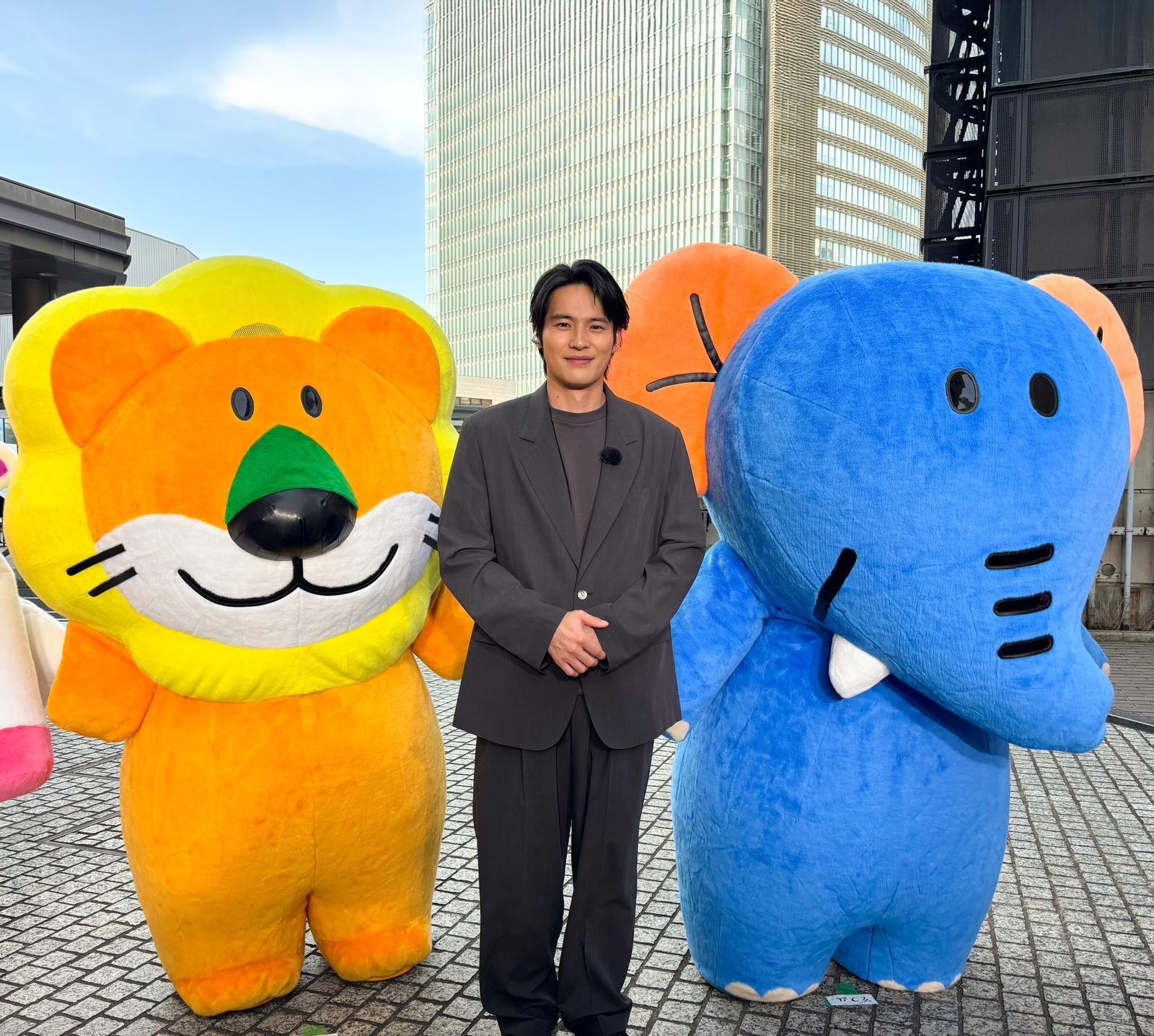 愉快動物餅主角近日四出造勢。