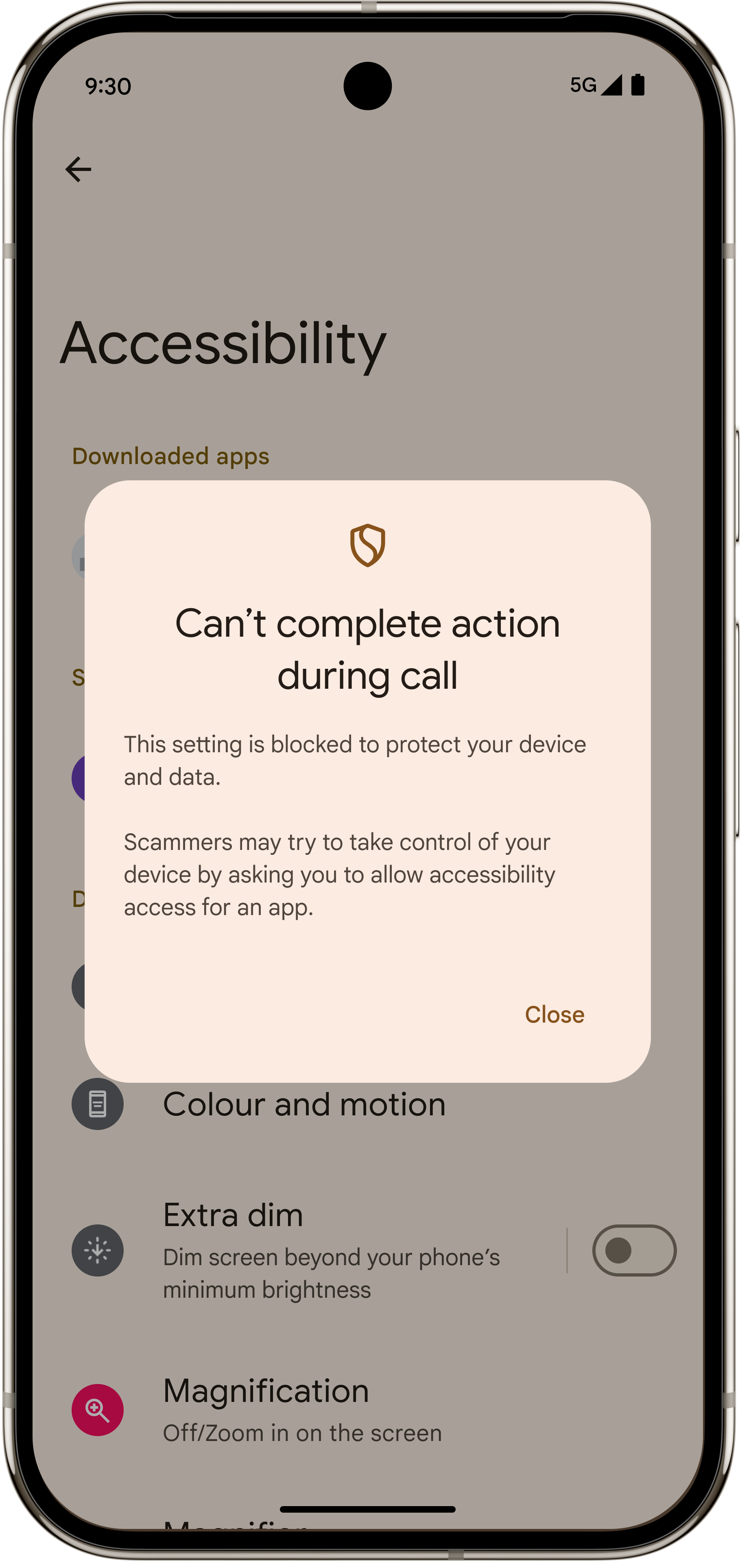 全新通話防護功能提供額外保障。