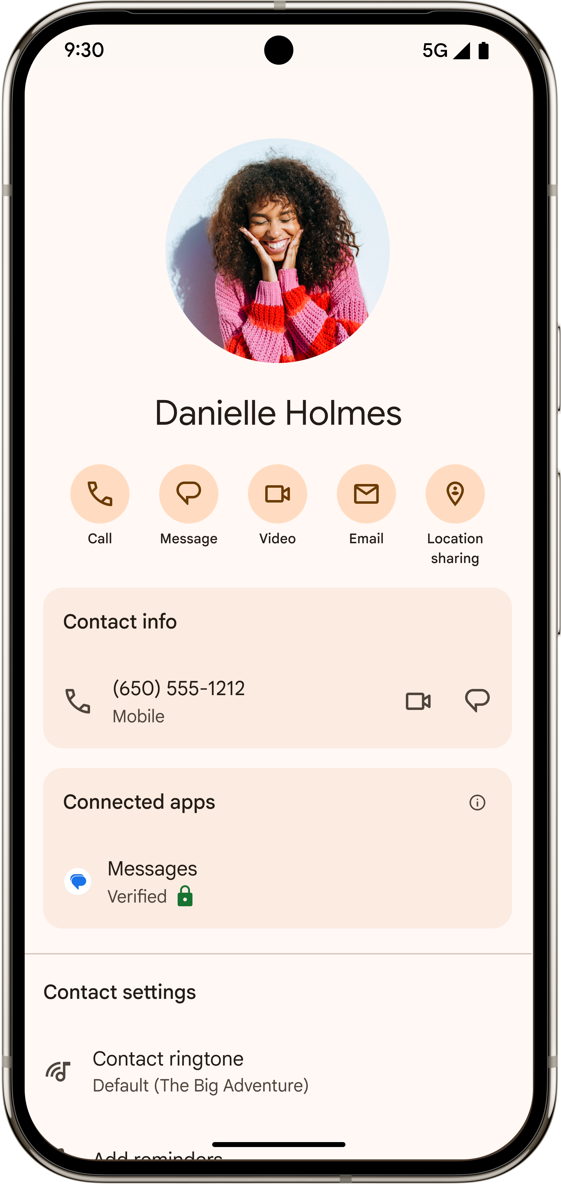 Key Verifier透過在Google聯絡人應用程式中驗證聯絡人密鑰。