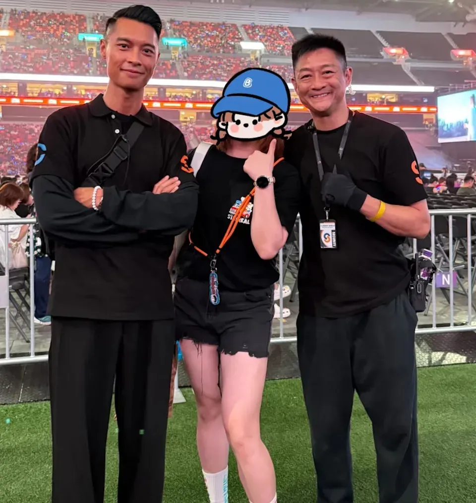 早前有小紅書網民出post,話喺近期嘅五月天香港演唱會舉行場地啟德體育園度,見到黎振燁負責保安工作