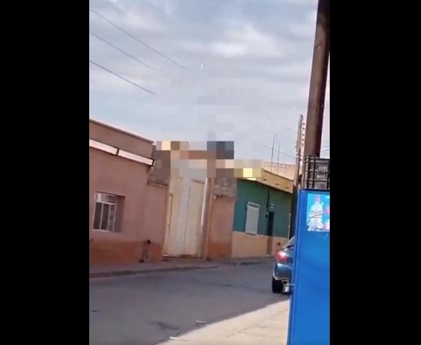 最後盧西奧從高空墮地。(互聯網)