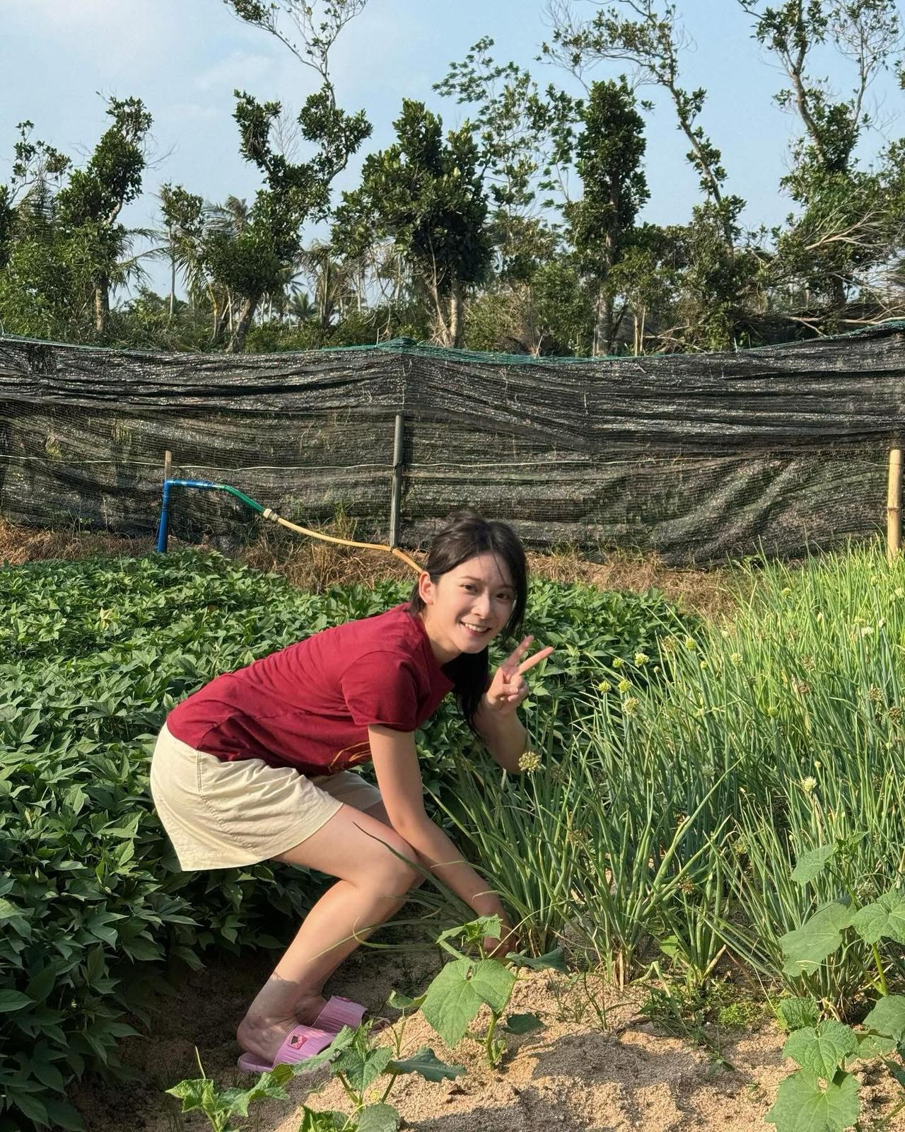 雲浩影自言返鄉下做鄉下妹。