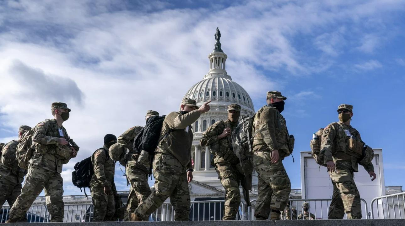美國國民警衛軍。(資料圖片)
