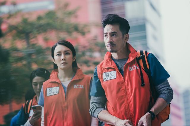 陳豪在《白色強人II》的角色,是急症室副顧問醫生李文信。