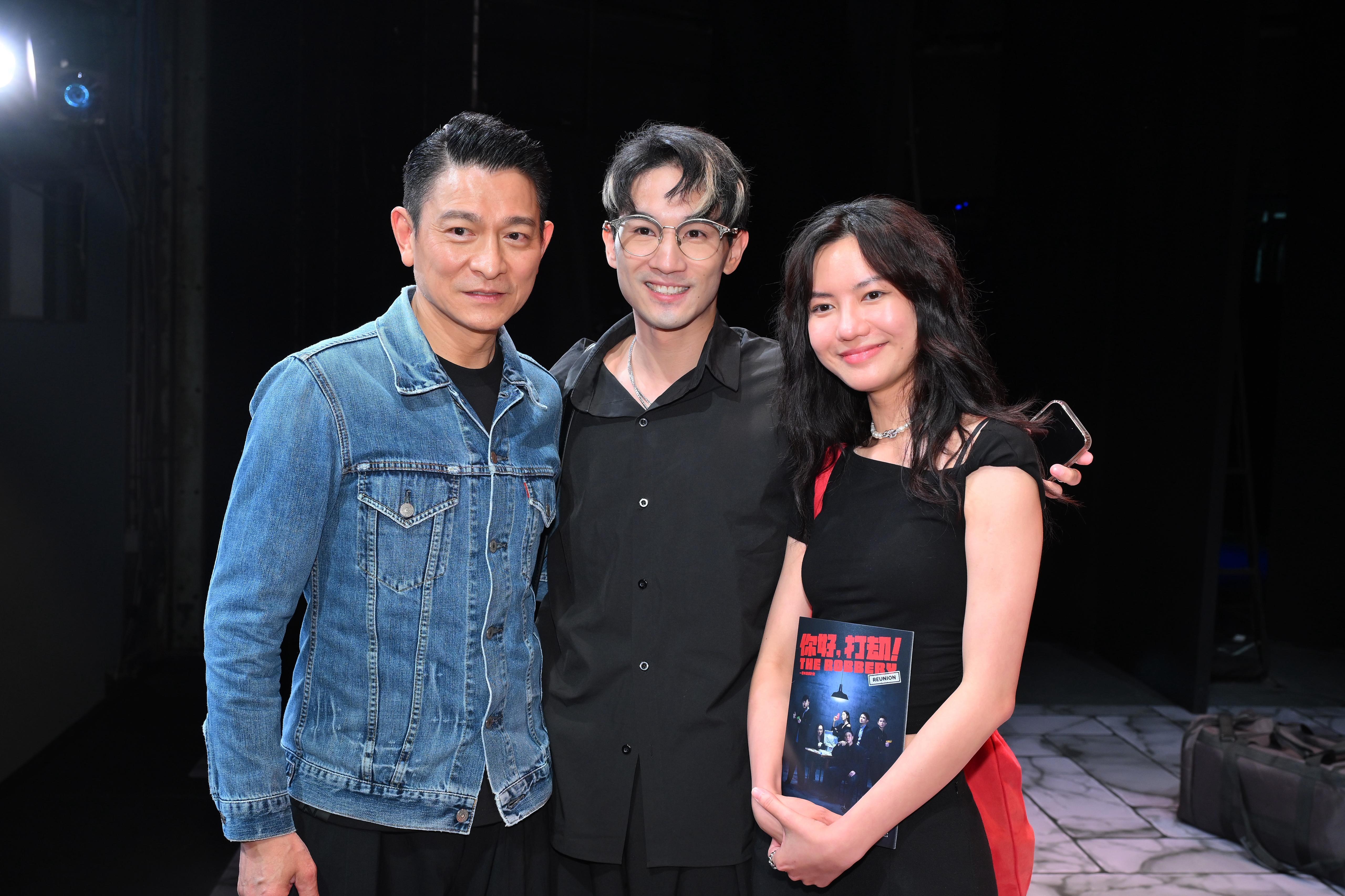 蘇家樂全程投入忘記人有三急