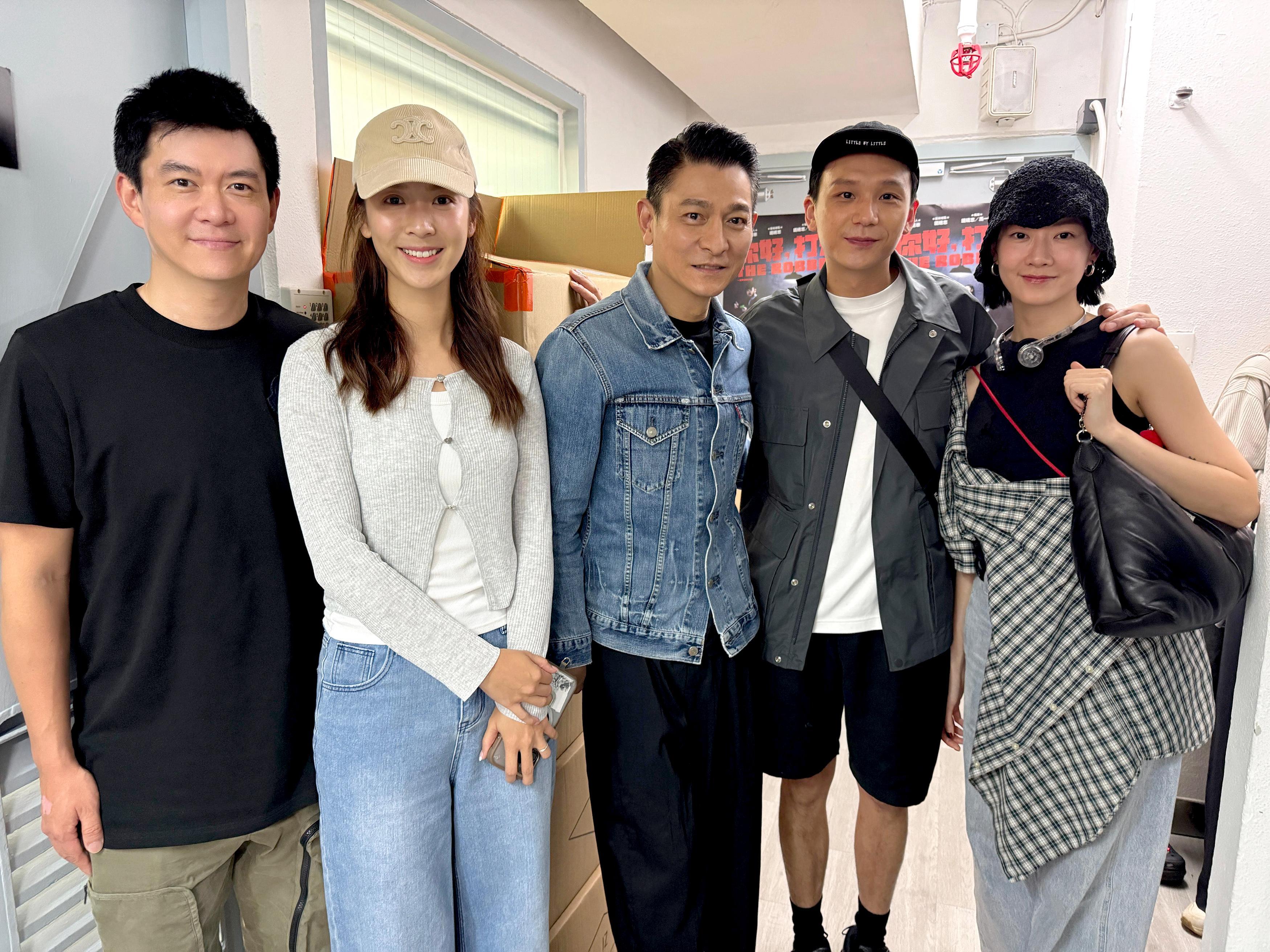 廖子妤 、盧鎮業都有拍拖捧場。