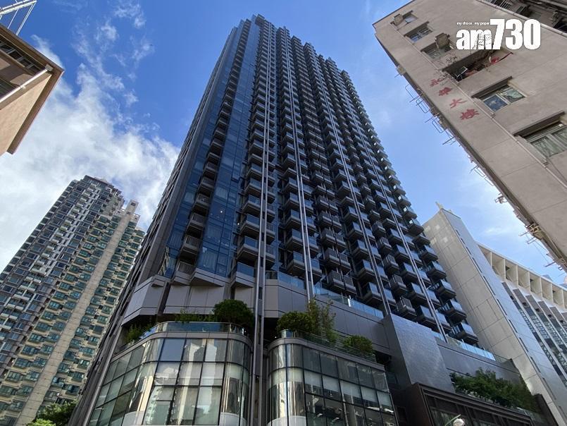 西營盤翰林峰一房連儲物房戶,獲學生以預繳一年租金形式承租,月租2.28萬元。