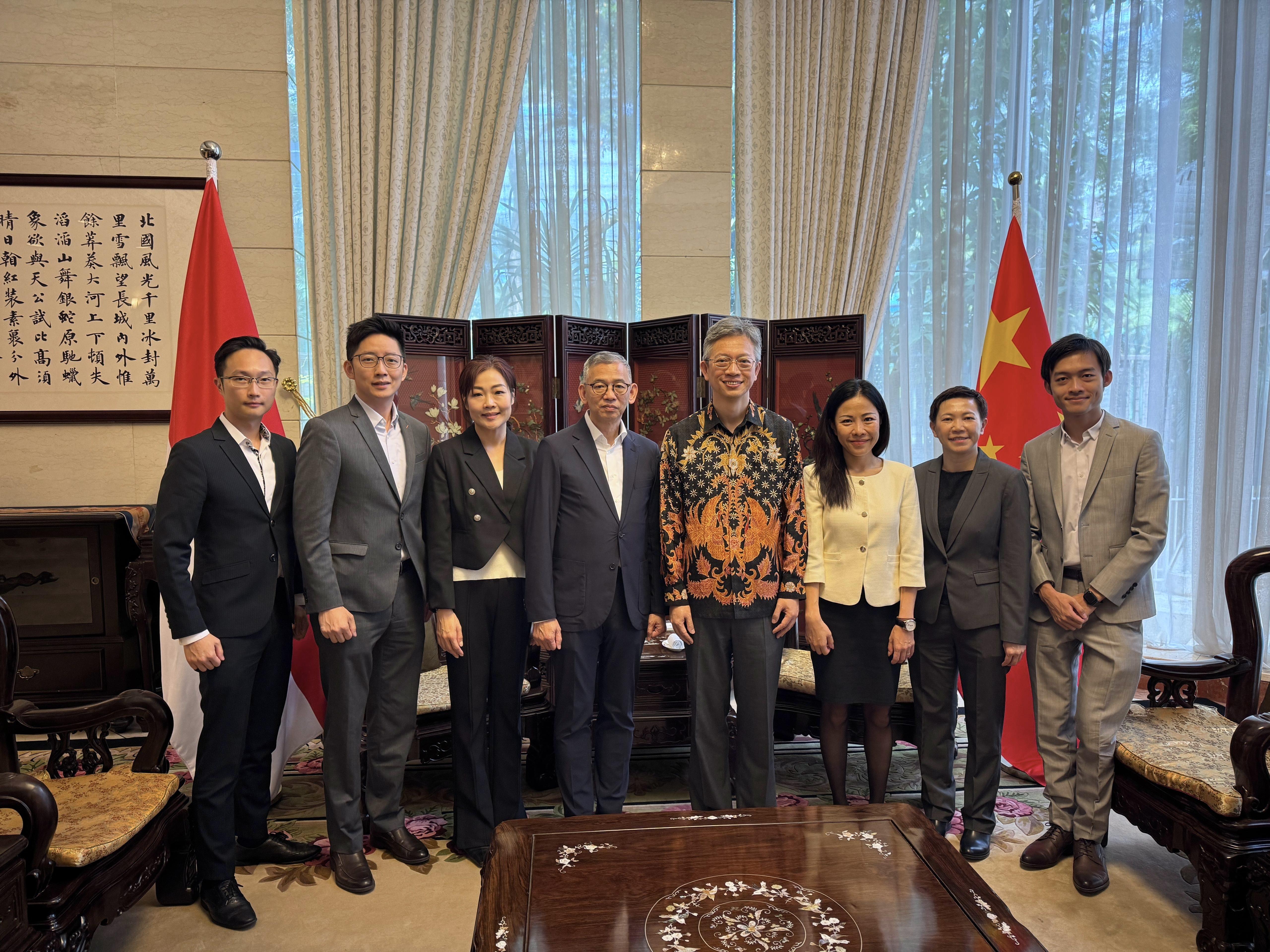 胡英明完成東盟三國訪問行程。