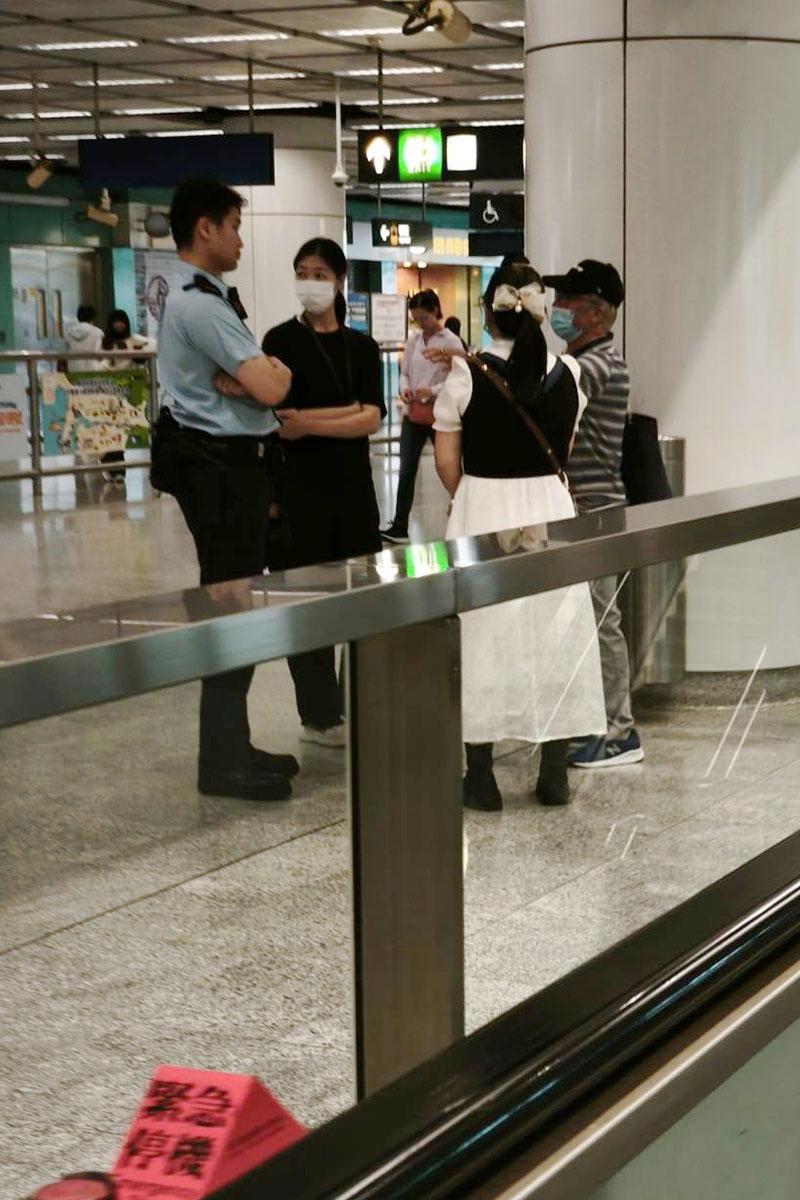 警方接報後到場調查。(網上圖片)