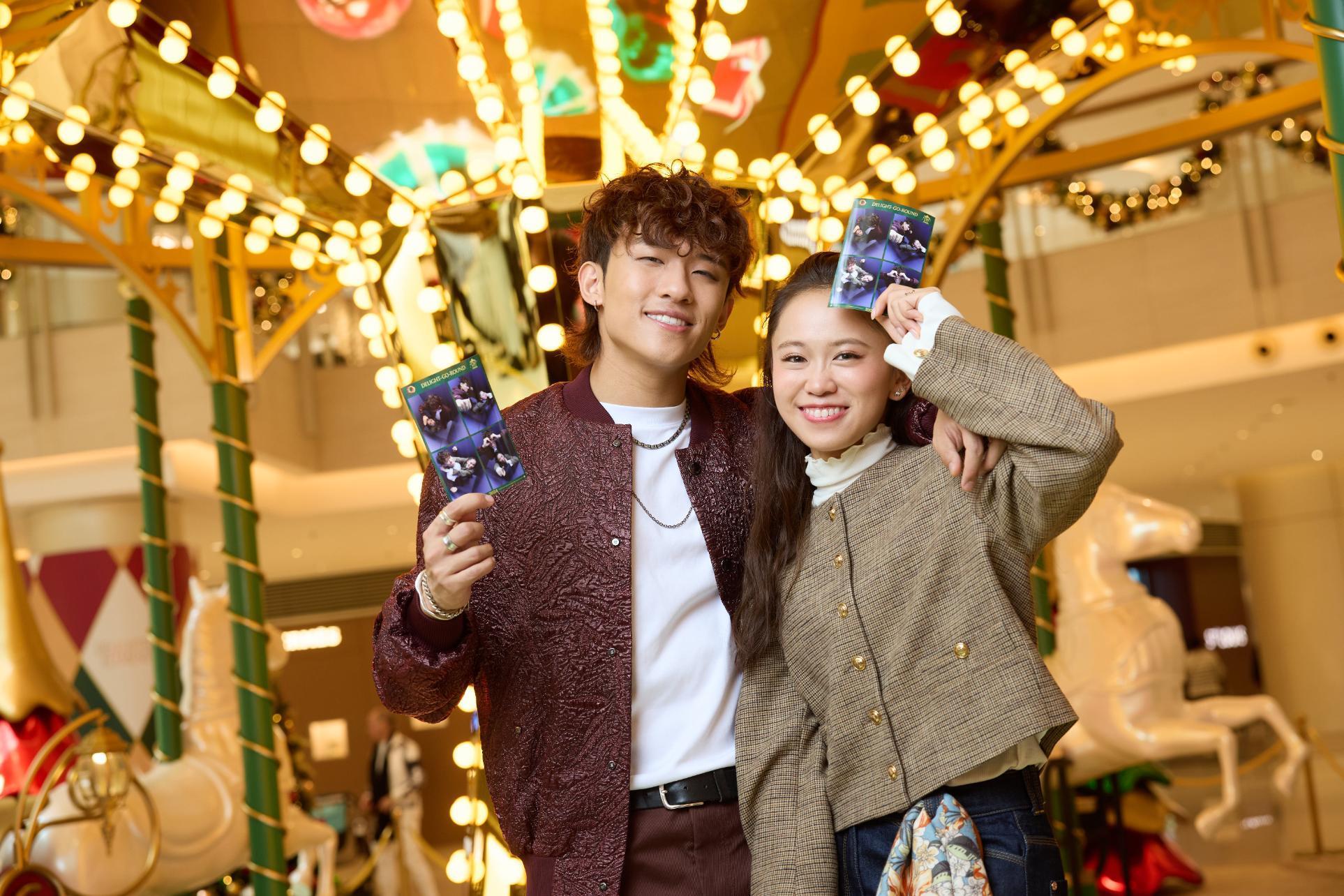 ANSONBEAN不時孖住女友張天穎(Jaime)情侶檔出席活動吸金。