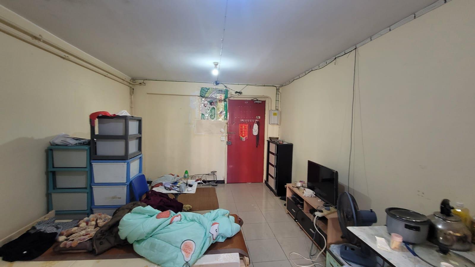 單位沒有裝修,以價錢及景觀取勝。(代理提供)