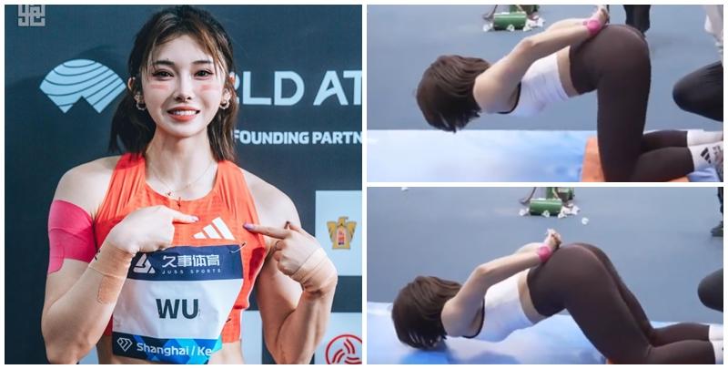 「跨欄女神」吳艷妮訓練動作引模仿潮 專家警告勿亂試(有片)