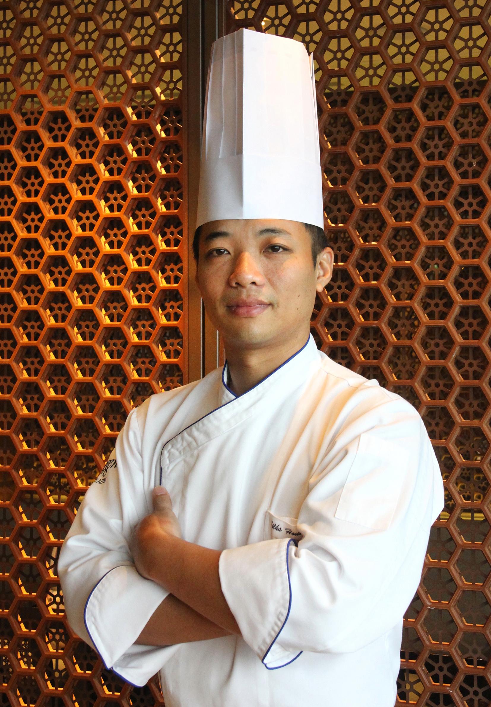 台北晶華酒店的中餐行政主廚蔡少華