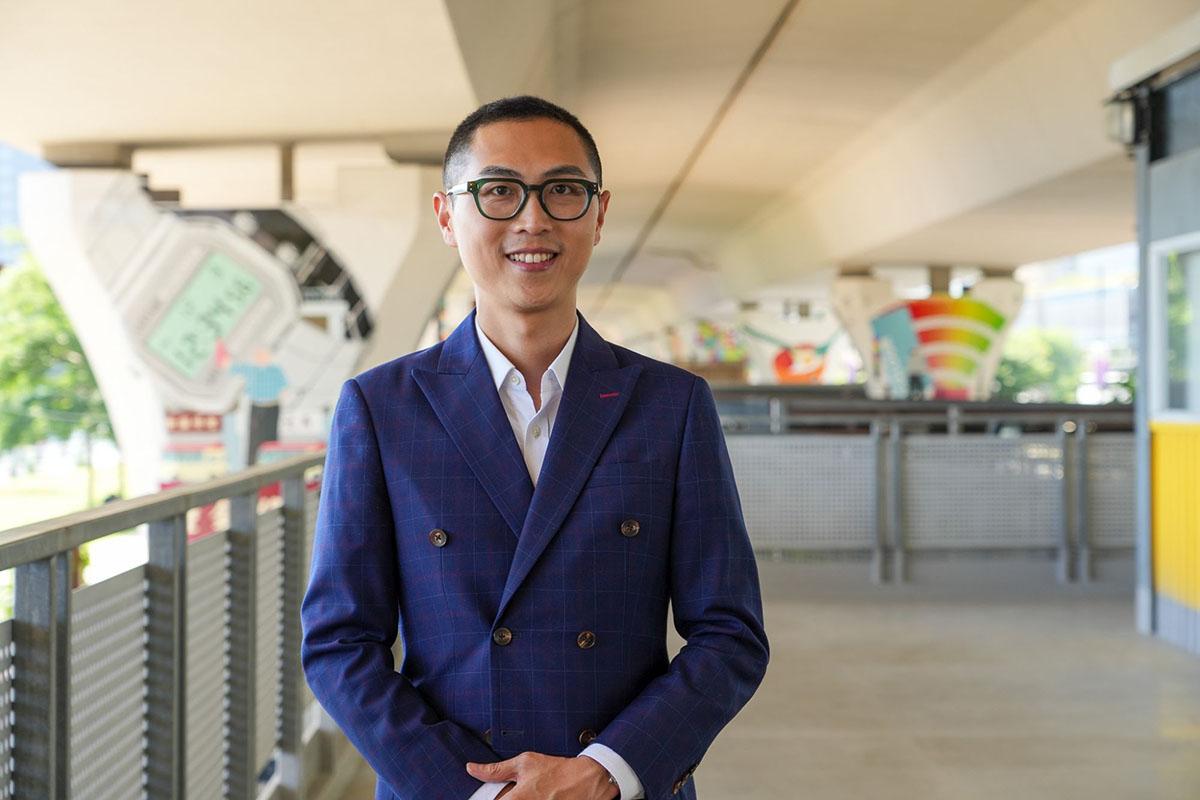 芮明德稱,「促進私營機構提供行人連接通道」政策提供合適誘因,以免補地價鼓勵私營機構承擔參建行人連接系統。(發展局網誌圖片)