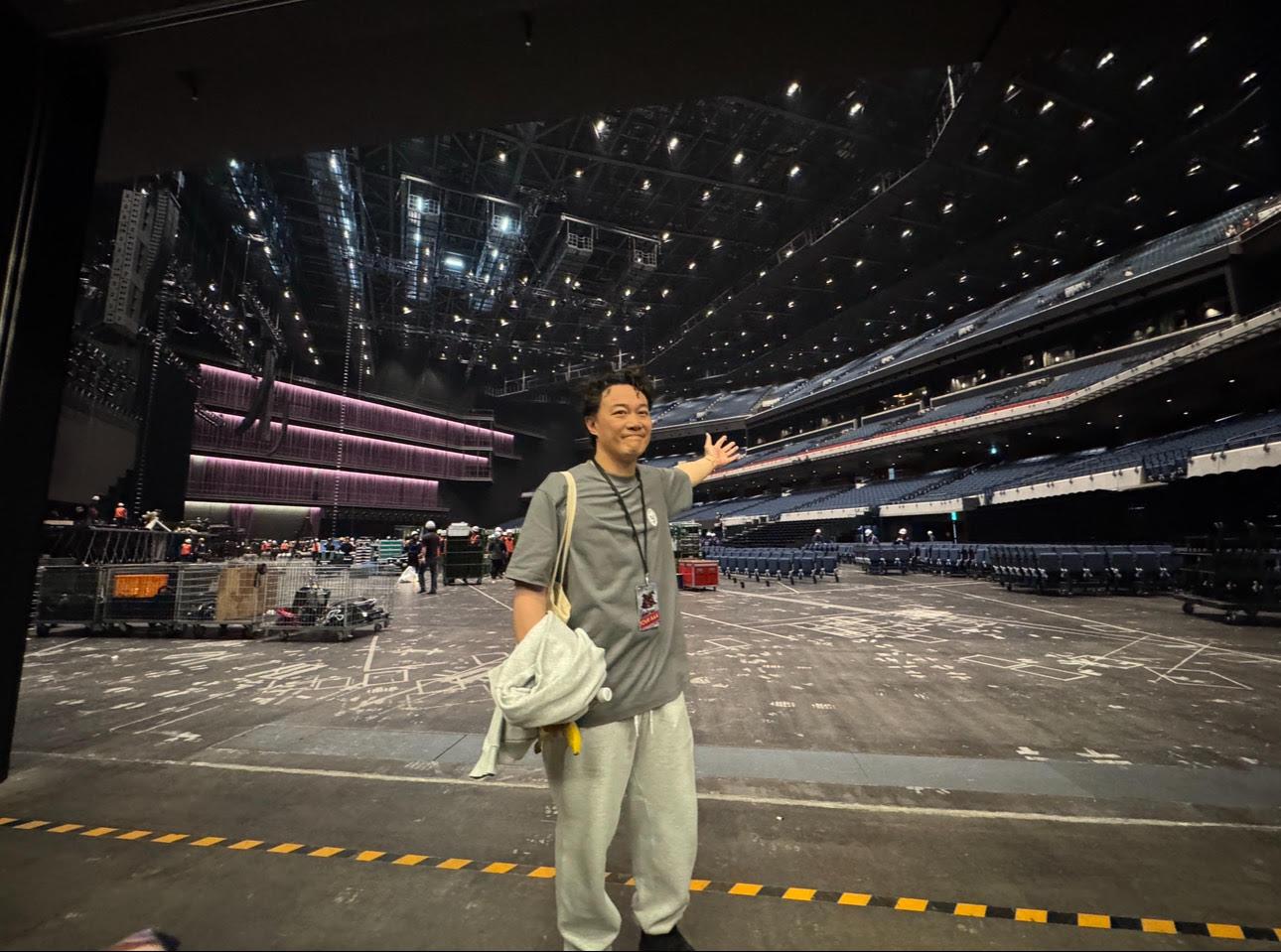 陳奕迅首度在日本東京舉行個人演唱會,選址橫濱頂級演出場館K-Arena。