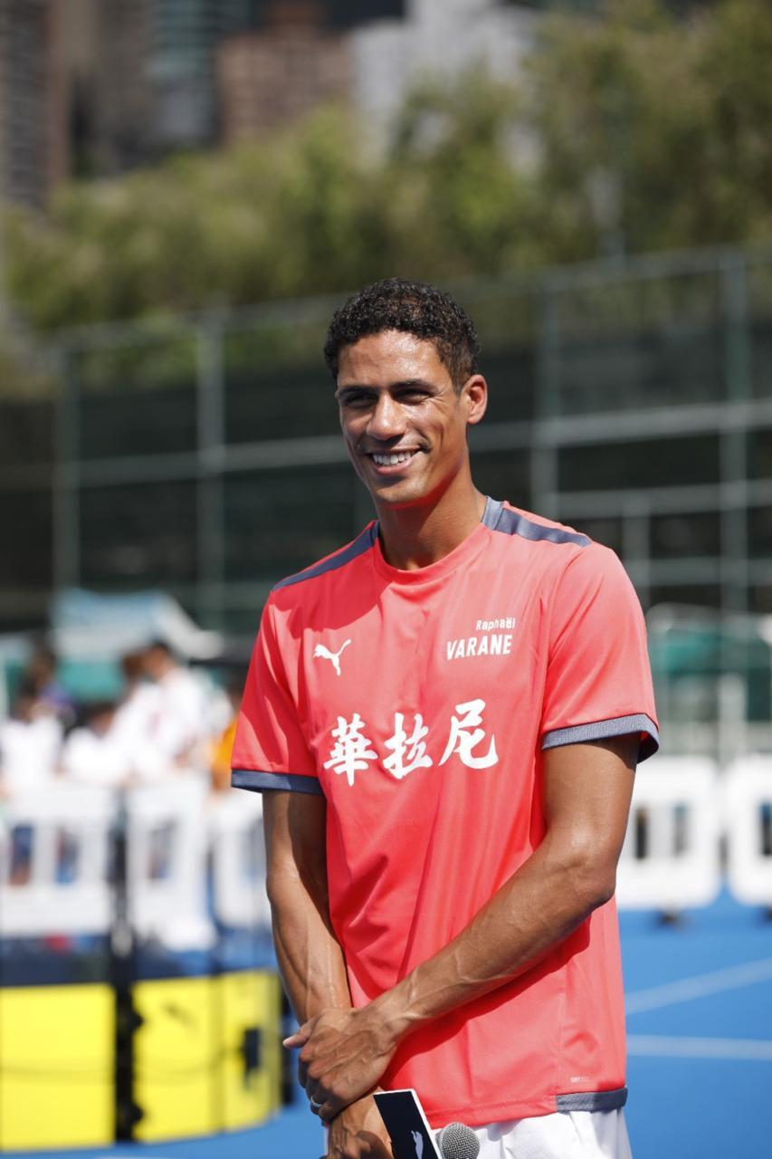 華拉尼出席香港足球會七人足球賽。