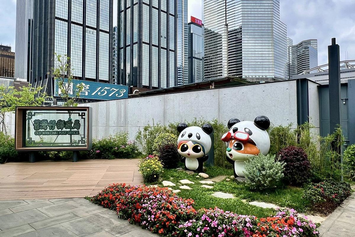 羅淑佩推介灣仔至北角嘅沿海步行路線,圖為灣仔海濱長廊。(羅淑佩FB)