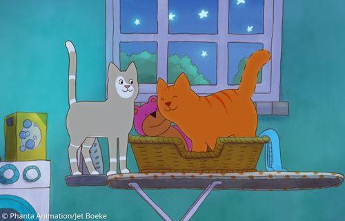 《貓咪尋熊記》(2024)劇照。