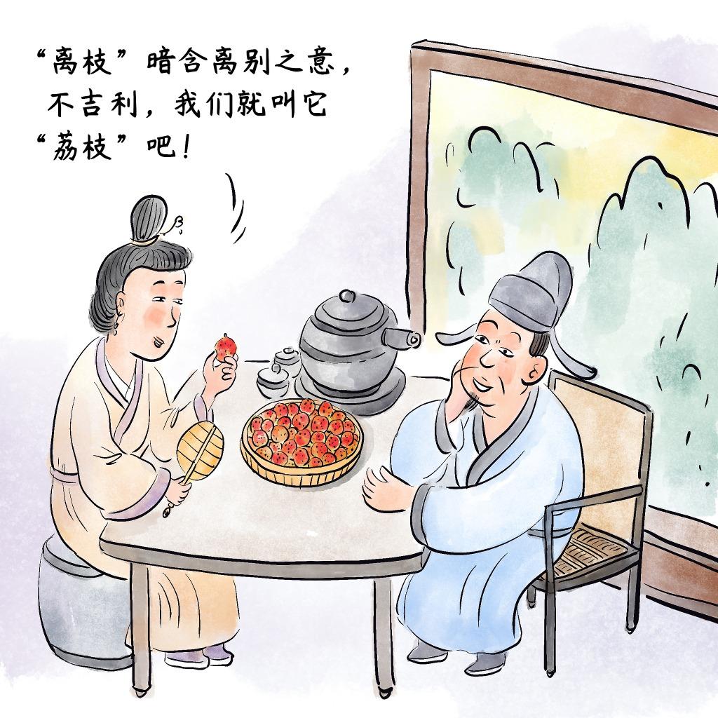 西漢時期,荔枝原來叫作「離枝」,意思是摘下來很快便會變質。(圖片來源:視覺中國)