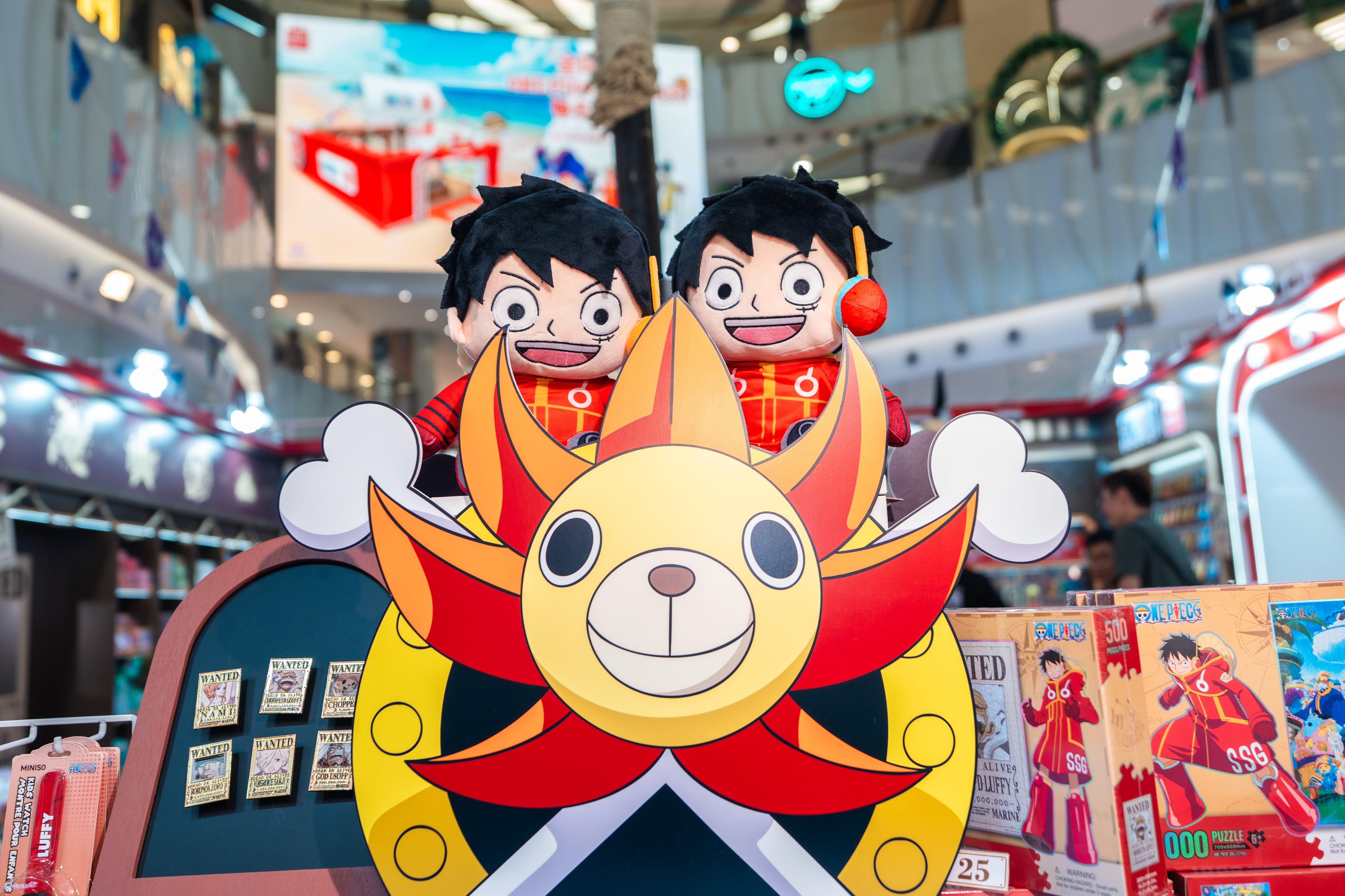 大部分周邊設計以《ONE PIECE》動畫最新篇章「EGG HEAD」為設計藍本