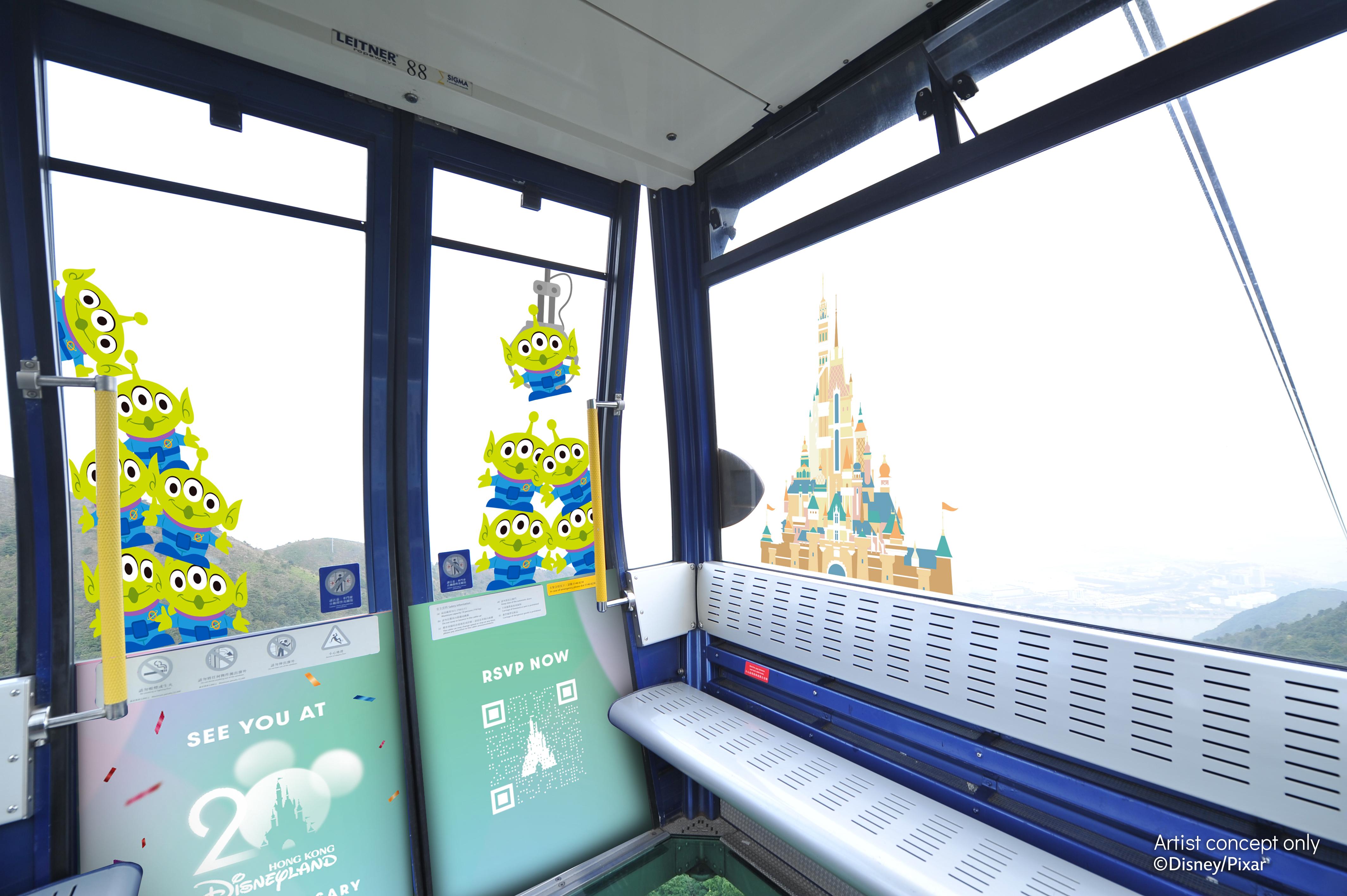 《反斗奇兵》主題纜車