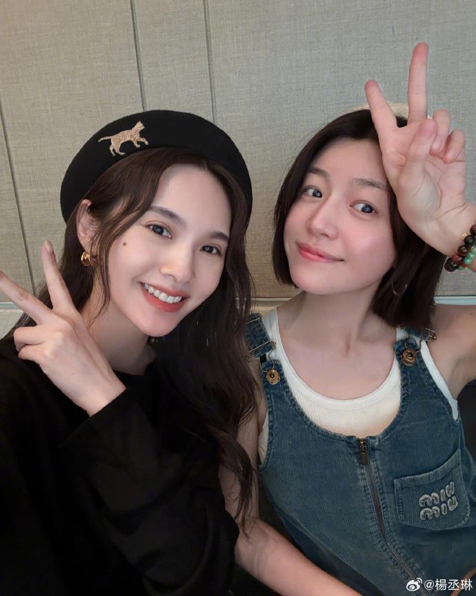 陳妍希特地飛北京,為好友慶祝生日。