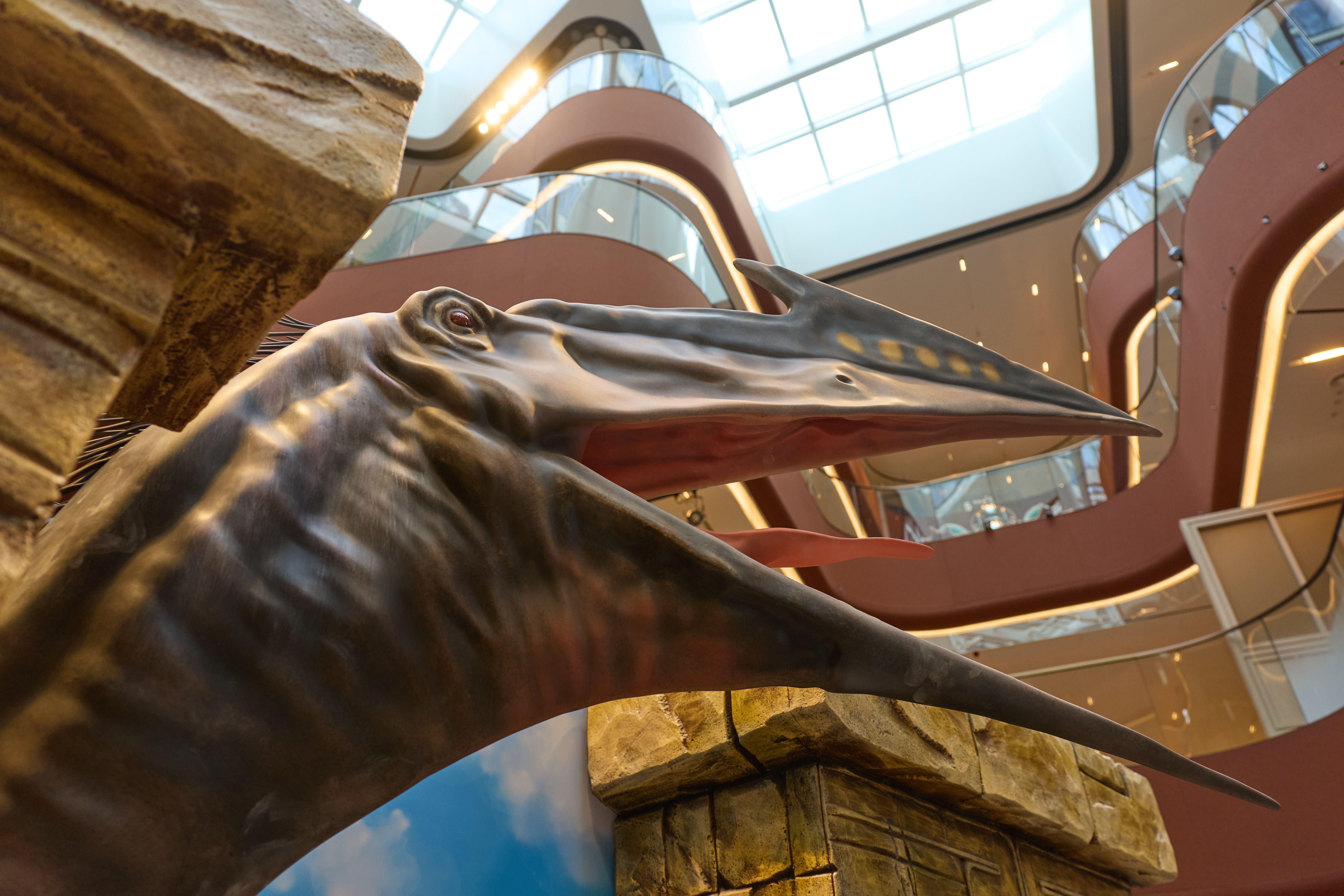 第三關卡「空」場景:風神翼龍互動裝置