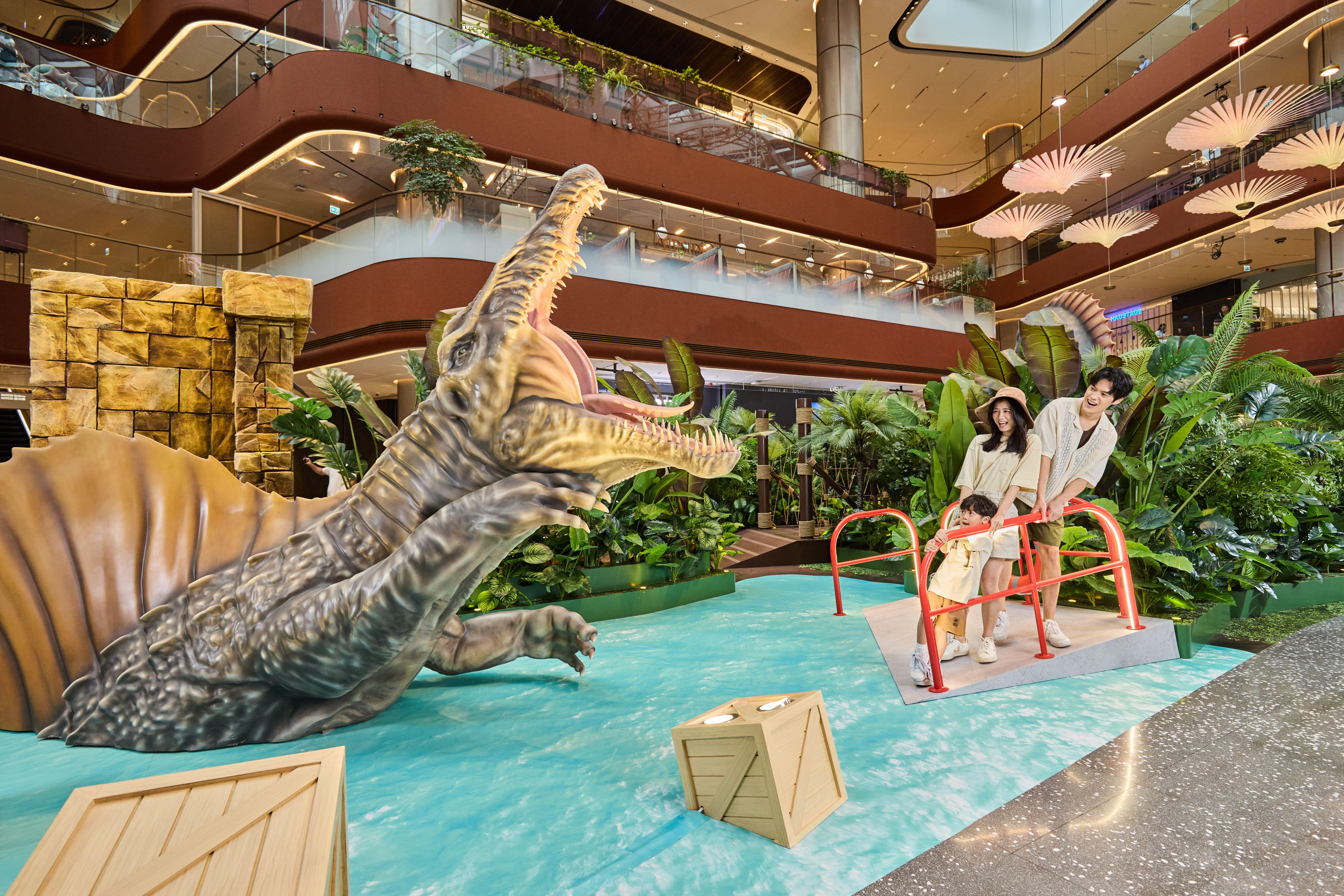 第二關卡「海」場景:與棘龍的禁島冒險