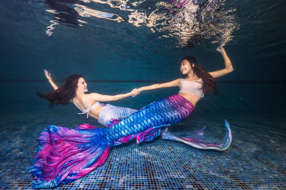 美人魚維港表演