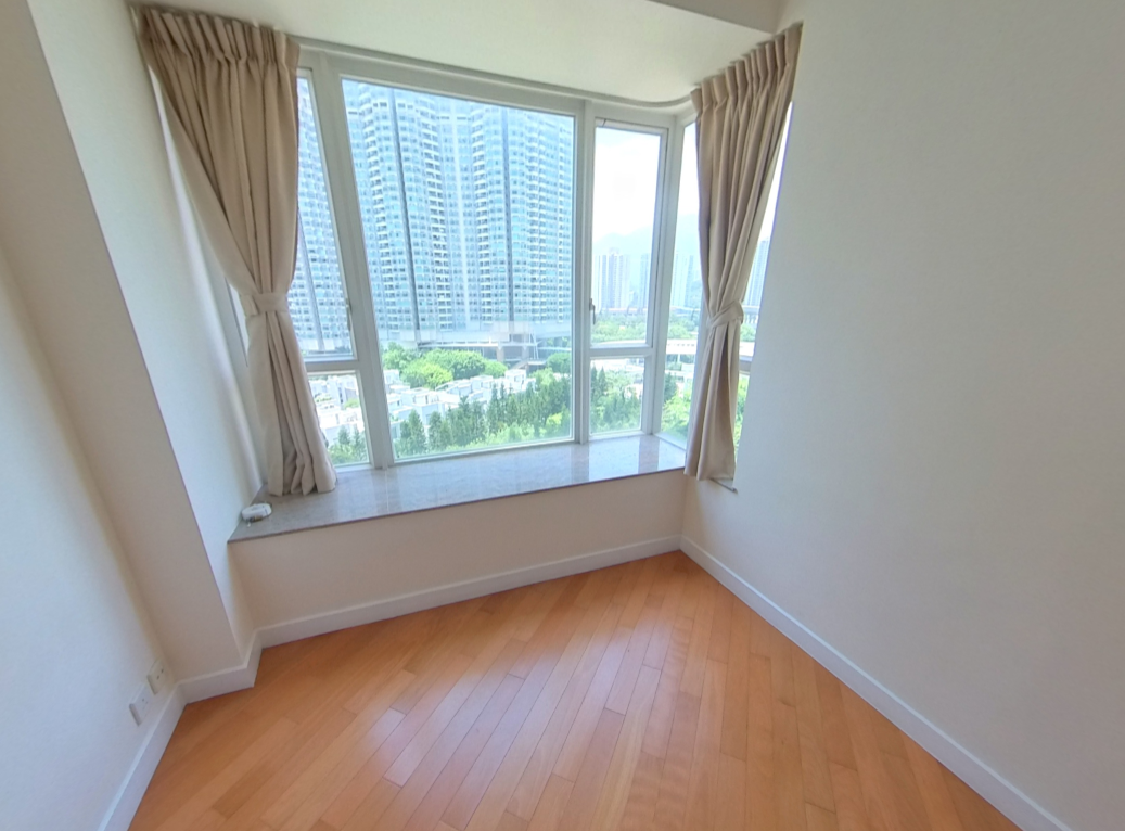 單位有兩房,間隔四正實用,景觀亦望清靜內園。(代理提供)