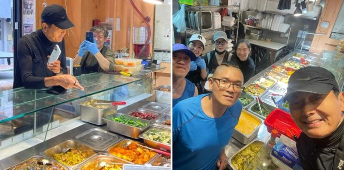 藝人周潤發亦曾光顧「添飯餸」