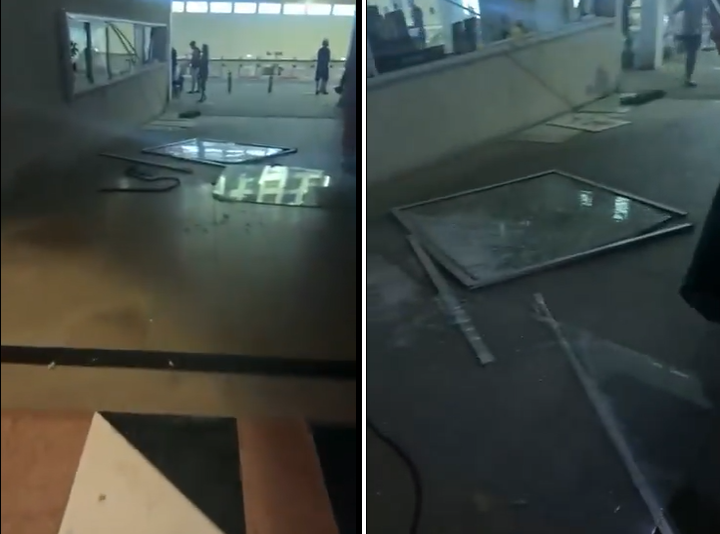 以色列襲伊朗|美國駐以色列大使赫卡比在社交網稱,在特拉維夫的美國大使館分部受到輕微損毀。(互聯網)