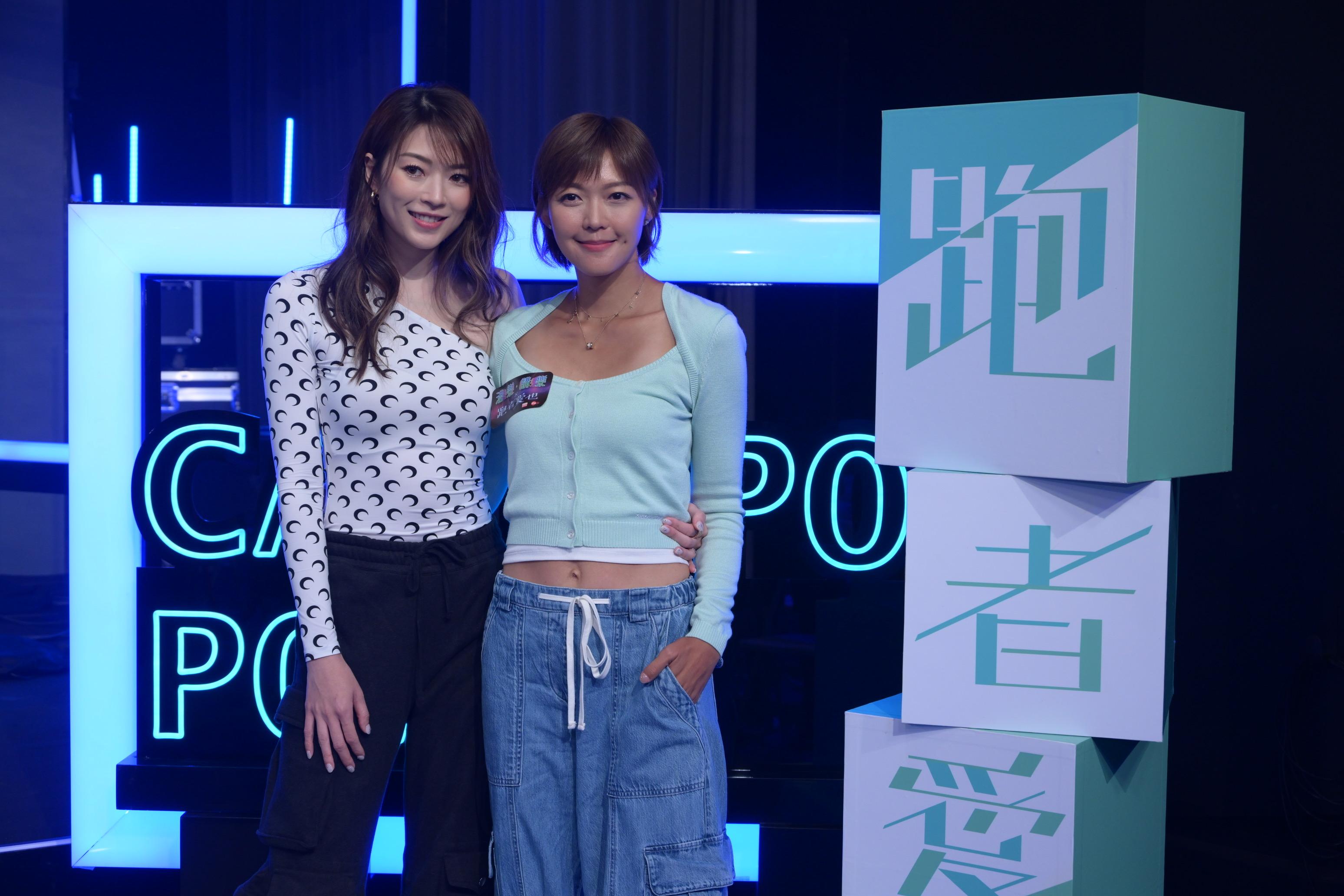 連詩雅37歲生日,與梁諾妍一起出席港台活動時,驚喜獲贈生日蛋糕。