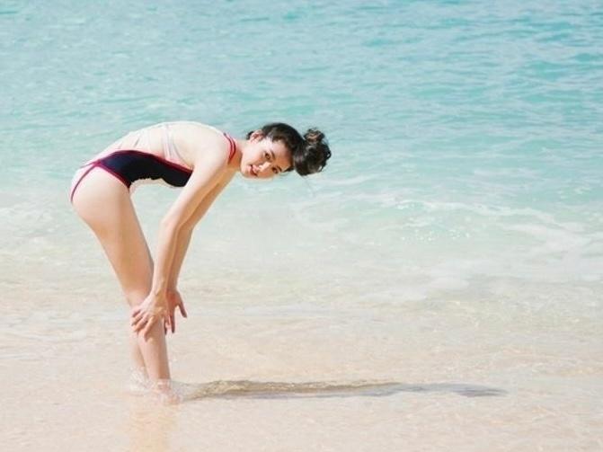 兩孩之母郭碧婷,身材仍然keep到。(網上圖片)