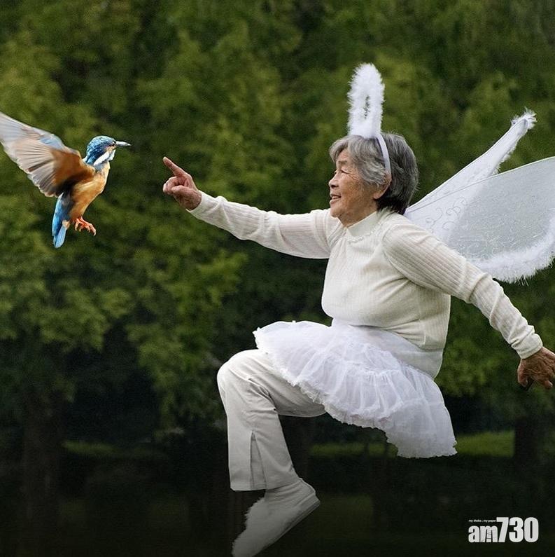 西本喜美子自拍作品。(IG)