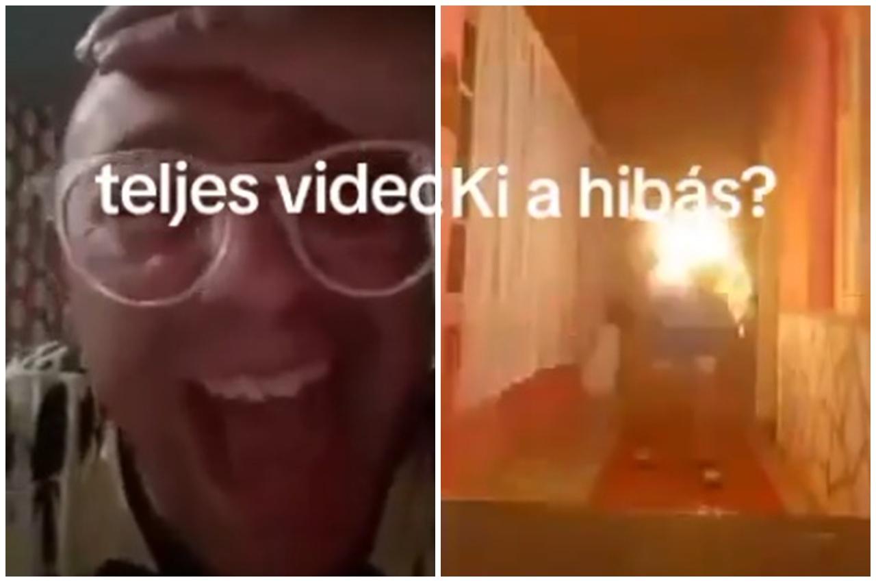 火焰開始延燒Ica其他衣物;Bekecs卻看得哈哈大笑。(X)