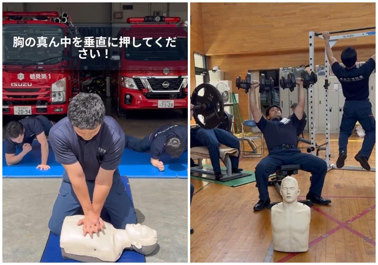 橫浜巿消防。(IG)