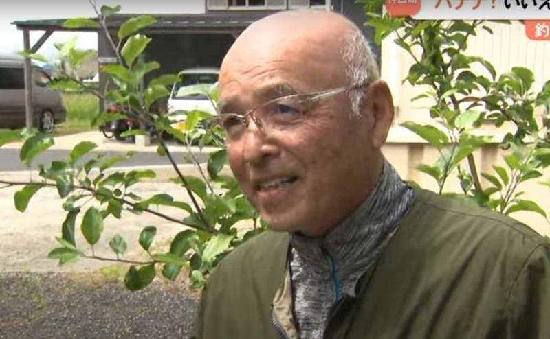 75歲的釣客江角彰。(YouTube)