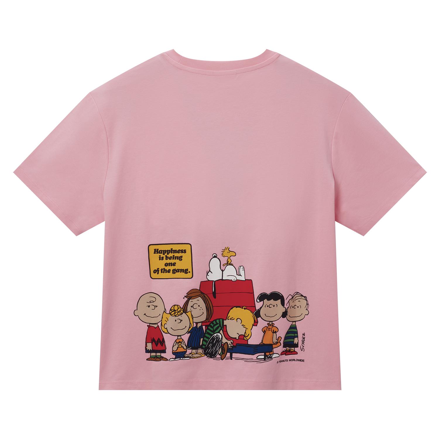 Snoopy女裝圖案tee $210 (後)