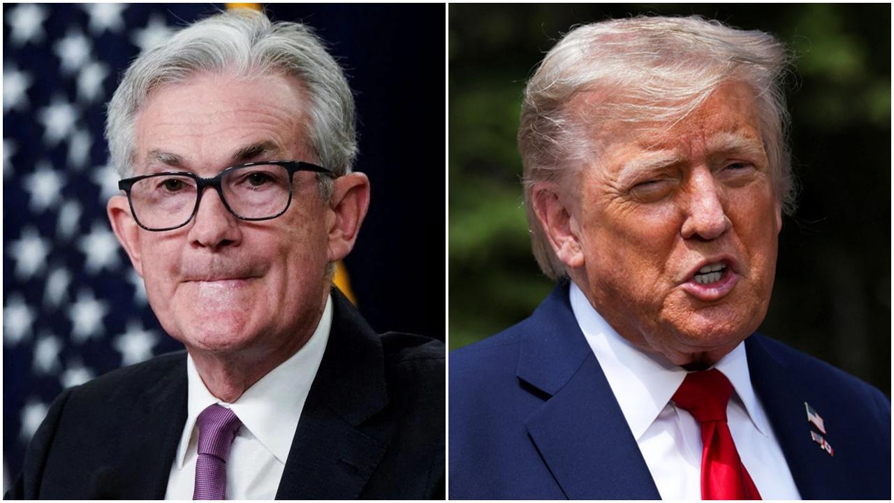 儘管特朗普多次敦促鮑威爾降息,但預計聯儲局本月將按兵不動。(左:路透社;右:特朗普)