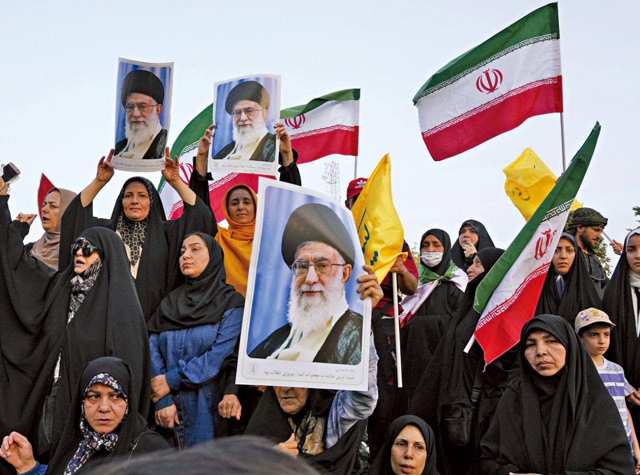 以伊衝突 德黑蘭 哈梅內伊 伊朗人