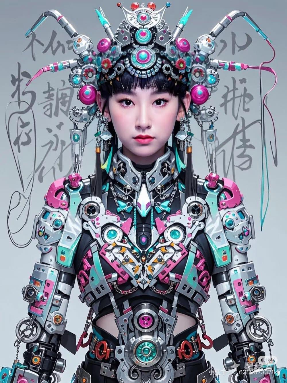 網民為Gigi設計的造型圖。