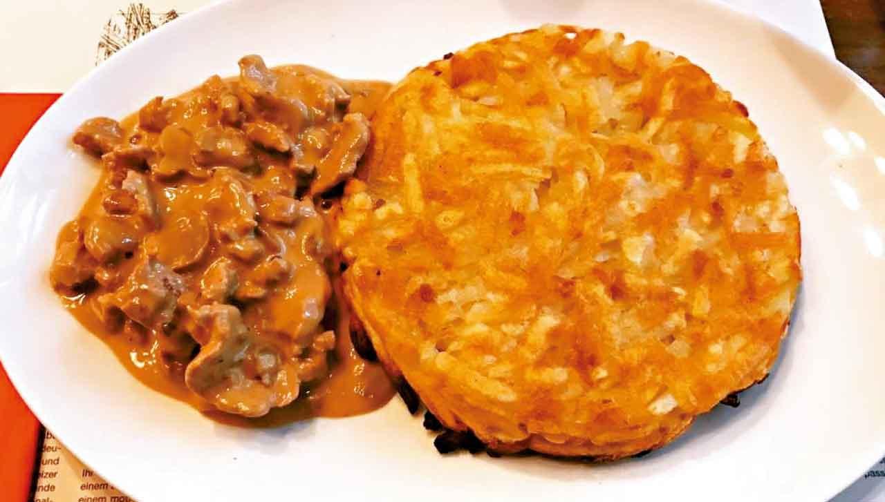 蘇黎世馳名軍火庫薯餅